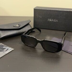 Prada Black Square Sunglasses